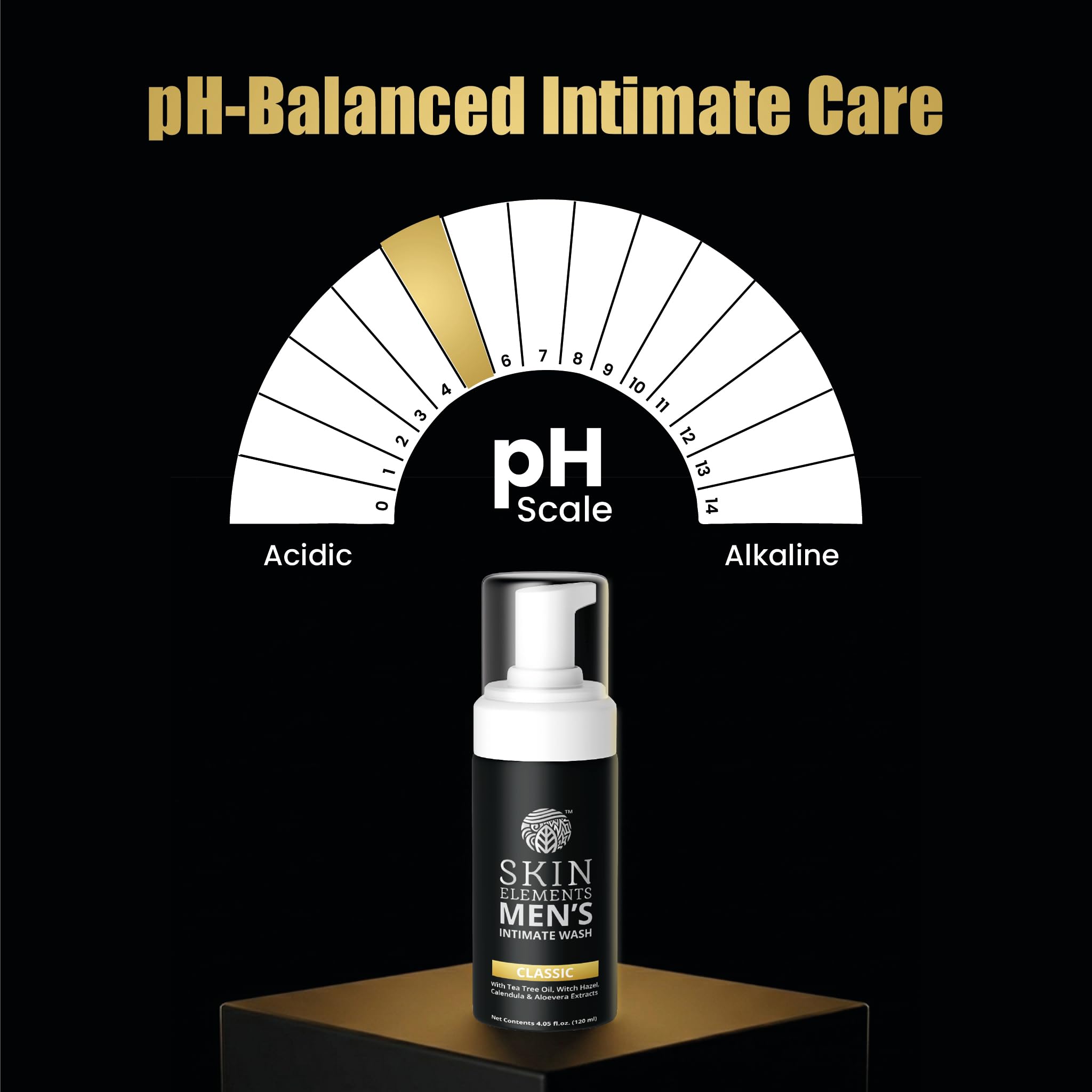 Skin Elements in-shower lifestyle image showing practical everyday use benefit