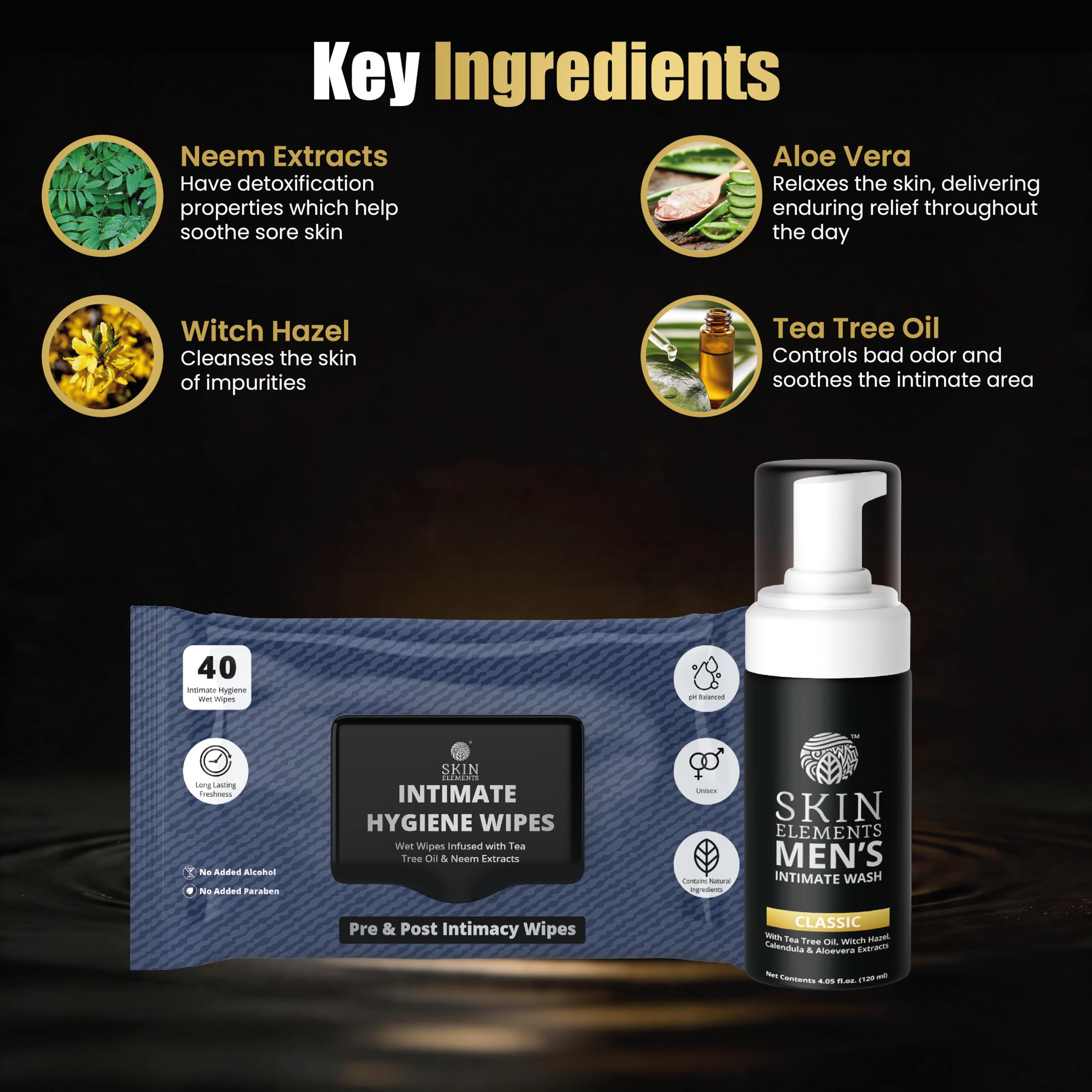 Skin Elements wipe close-up fabric showing soft, non-abrasive feel