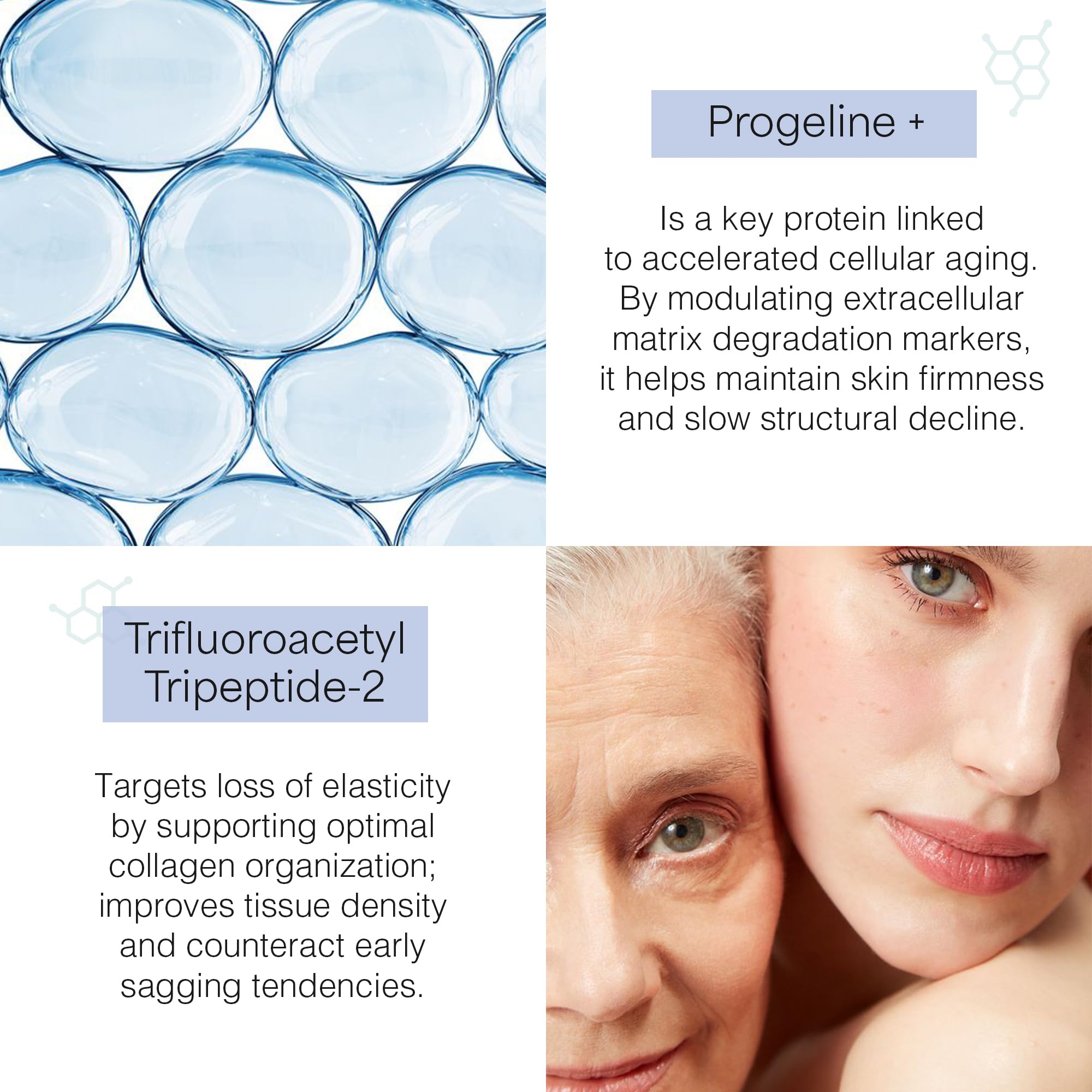 Skin Perfection mixing booster into serum demonstrating easy blending