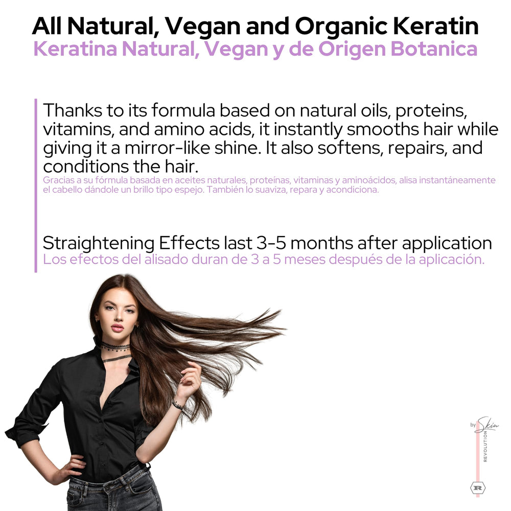 Skin Revolution oils graphic highlighting 12 natural oils for shine
