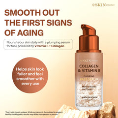 Skin Synergy pipette dispensing serum drop highlighting fast absorption benefit