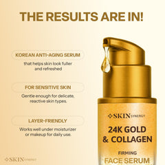 Skin Synergy serum texture on hand demonstrating fast absorption and hydration