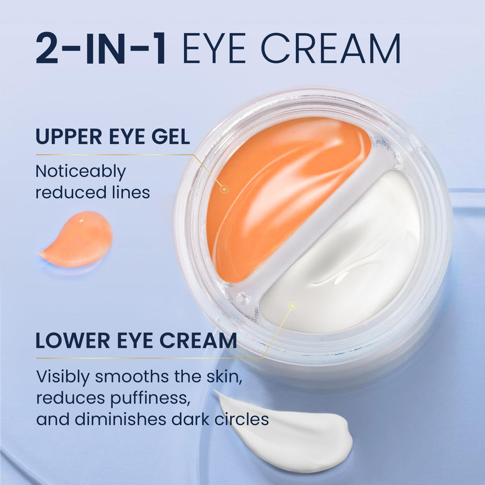 SKIN ULTIMA upper eye gel texture close-up highlighting fast absorption