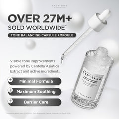 SKIN1004 dropper releasing serum to show lightweight texture and quick absorbency