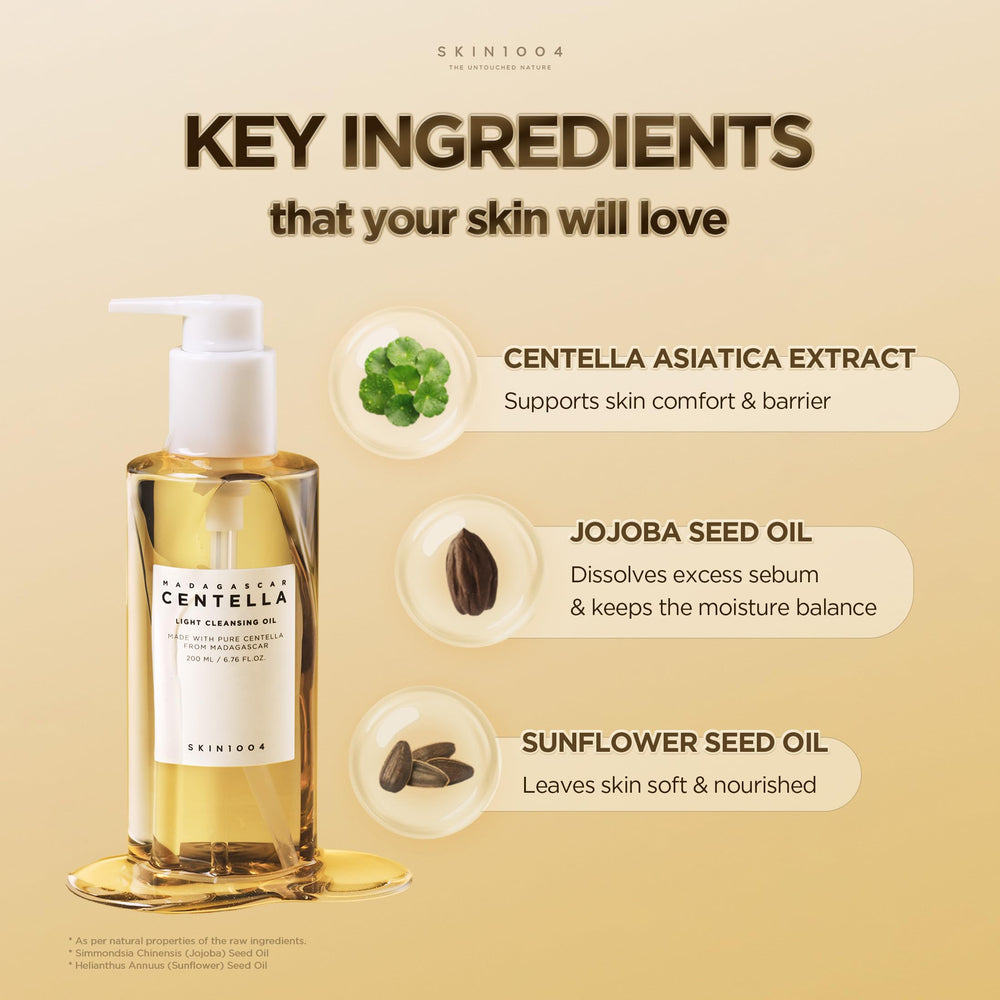 SKIN1004 centella leaf depiction emphasizing soothing ingredient benefit