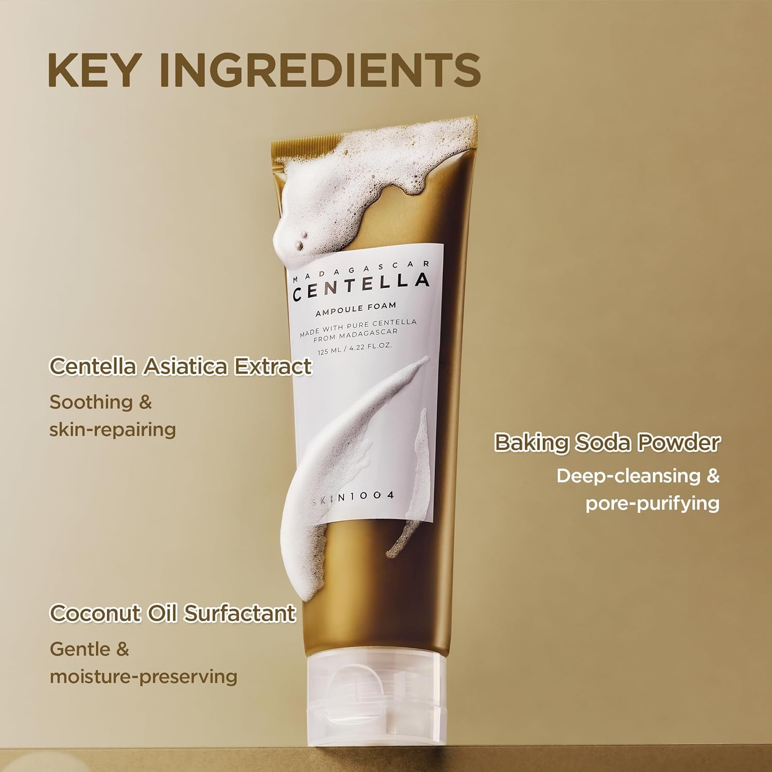 SKIN1004 paired with cleansing oil to show double-cleansing effectiveness