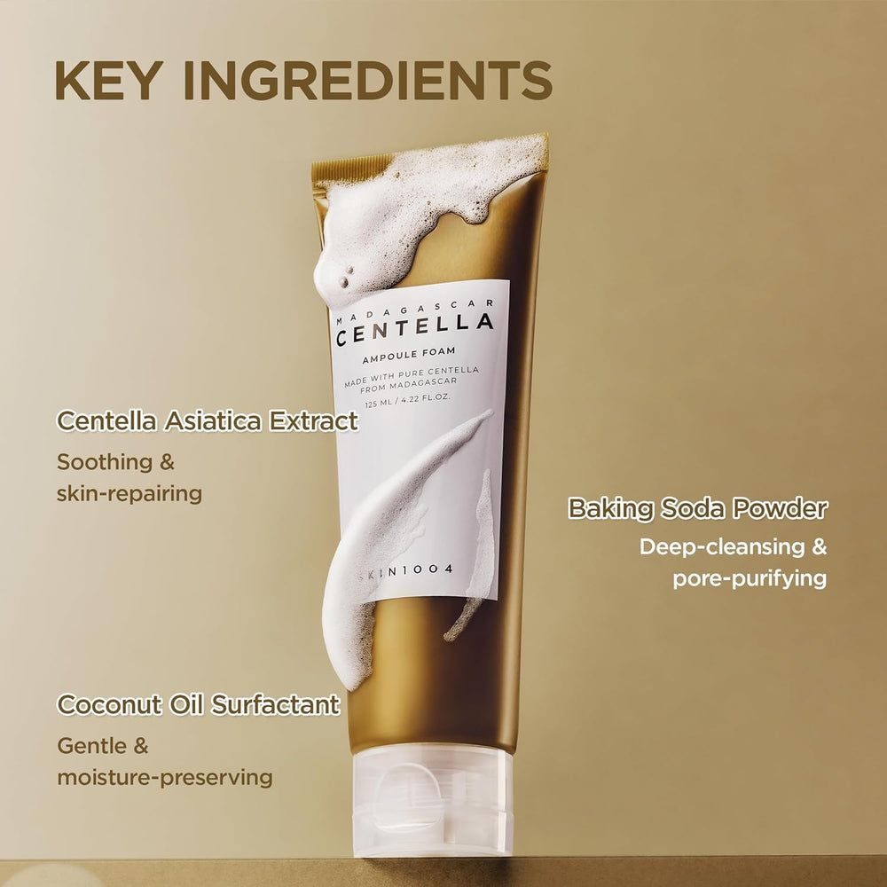SKIN1004 paired with cleansing oil to show double-cleansing effectiveness