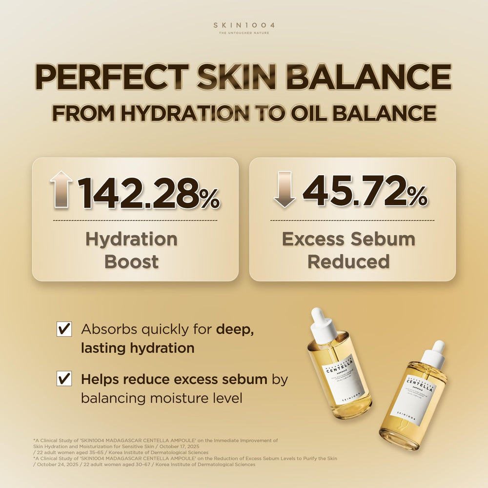 SKIN1004 label close-up highlighting ingredient clarity and trust benefit