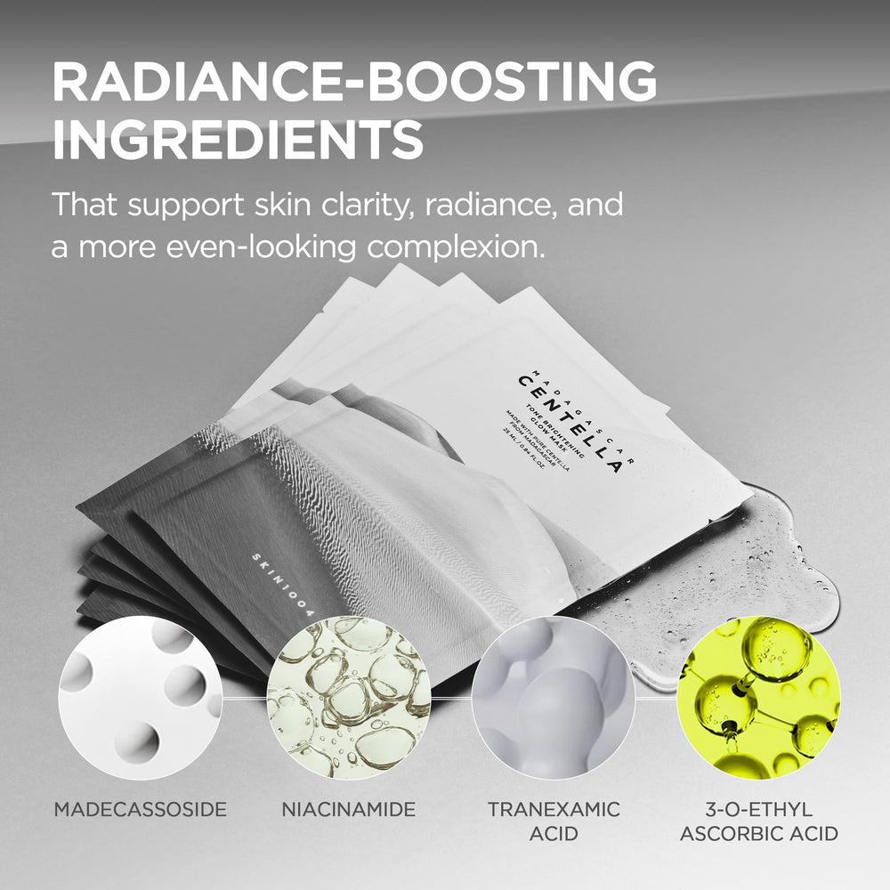 SKIN1004 close-up of mask sheet texture for even application benefit