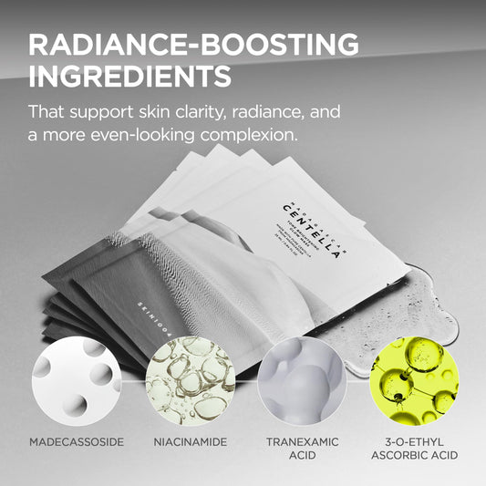 SKIN1004 close-up of mask sheet texture for even application benefit