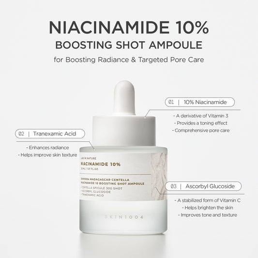 SKIN1004 open dropper releasing serum, showing precise application benefit