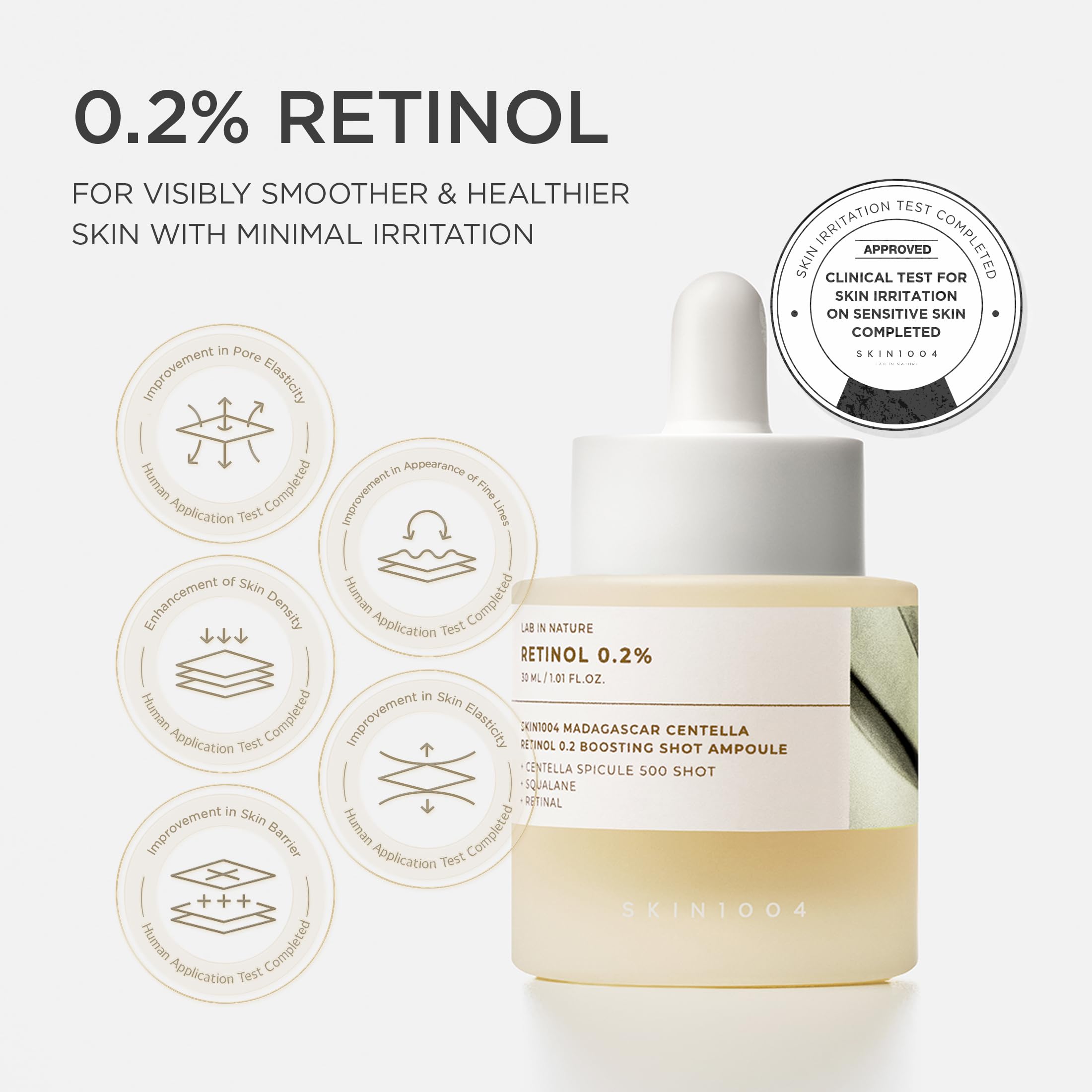 SKIN1004 label close-up highlighting active ingredients and ingredient transparency