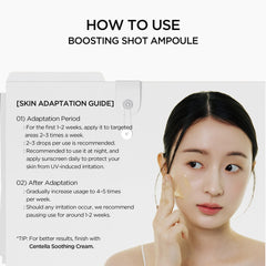 SKIN1004 ampoule staged on bathroom shelf showing everyday skincare routine benefit