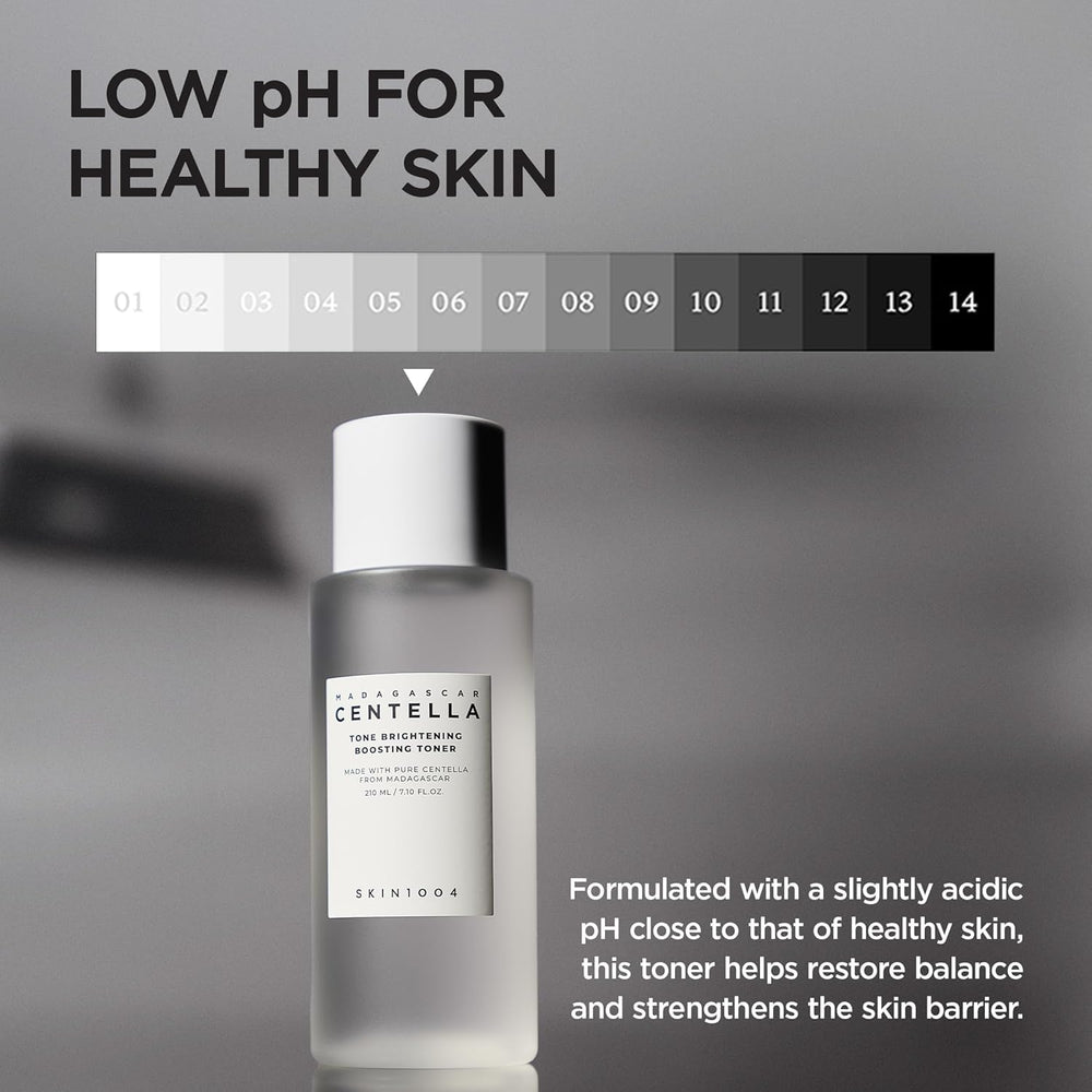 SKIN1004 bottle with ingredient visuals showing MadeWhite and niacinamide benefit