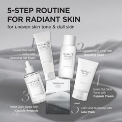 SKIN1004 beside common items illustrating the 210ml size and value benefit