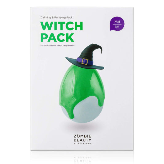 SKIN1004 front box view showing eight single-use Witch Pack sachets for hygiene