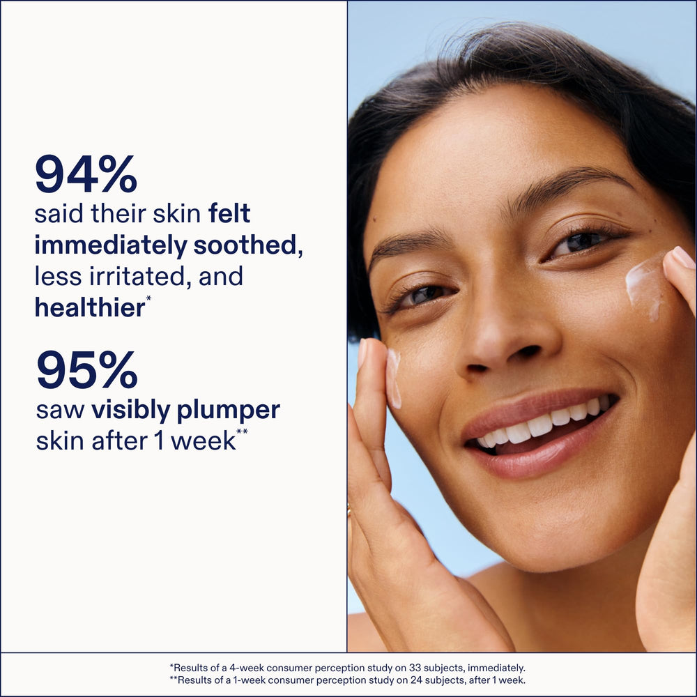 Skinfix serum on fingertip ready to apply for smooth skin finish
