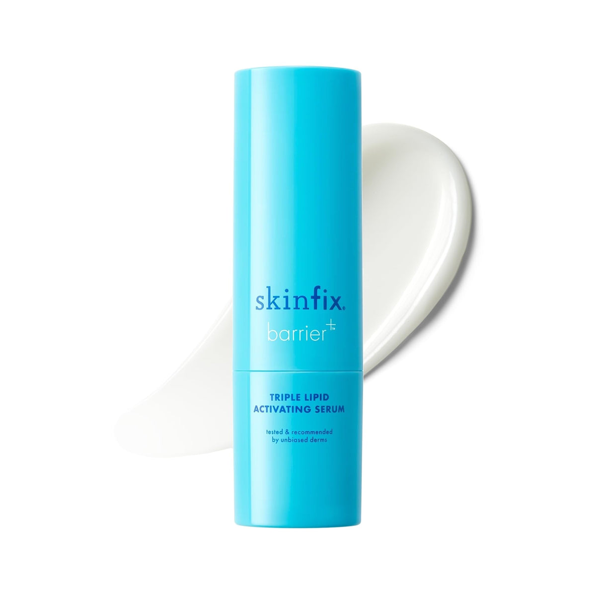 Skinfix front bottle shows product and size, highlights fast absorption