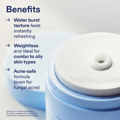 Skinfix cream applied on cheek demonstrating quick absorption benefit