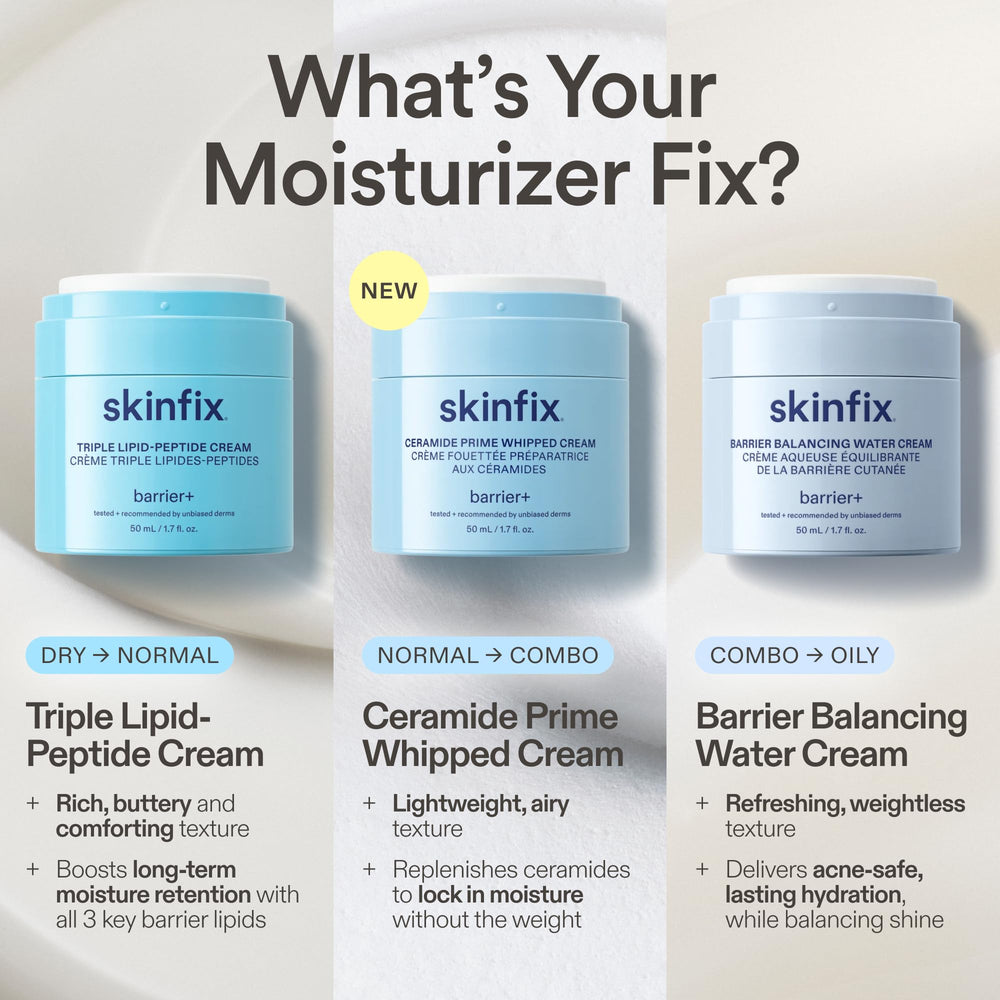 Skinfix under-makeup demo showing smooth base and non-pilling finish