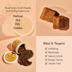 SKINFOOD close-up of black sugar granules to show gentle exfoliating particles and effectiveness