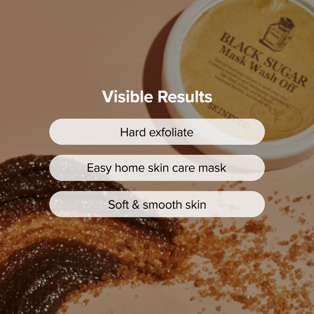 SKINFOOD rinsing in bowl to illustrate easy wash-off and gentle cleansing result