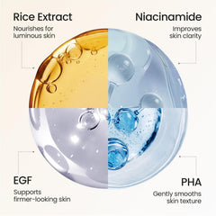 SKINFOOD packaging label close-up showing ingredient and product information benefit