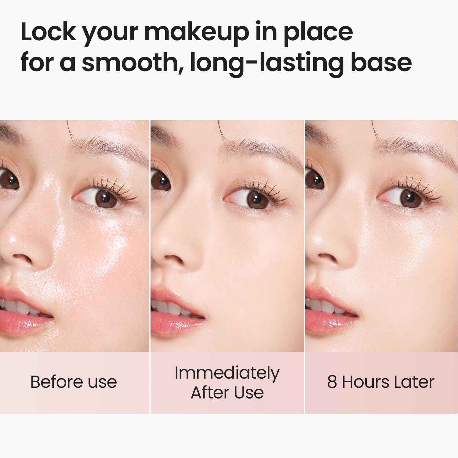 SKINFOOD 1957 using puff to apply powder for controlled sebum absorption and setting