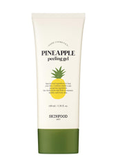 SKINFOOD 1957 peeling gel front pack showing product and branding benefit of exfoliation