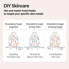 SKINFOOD 1957 rinsing from skin illustrating clean wash-off and refreshed finish