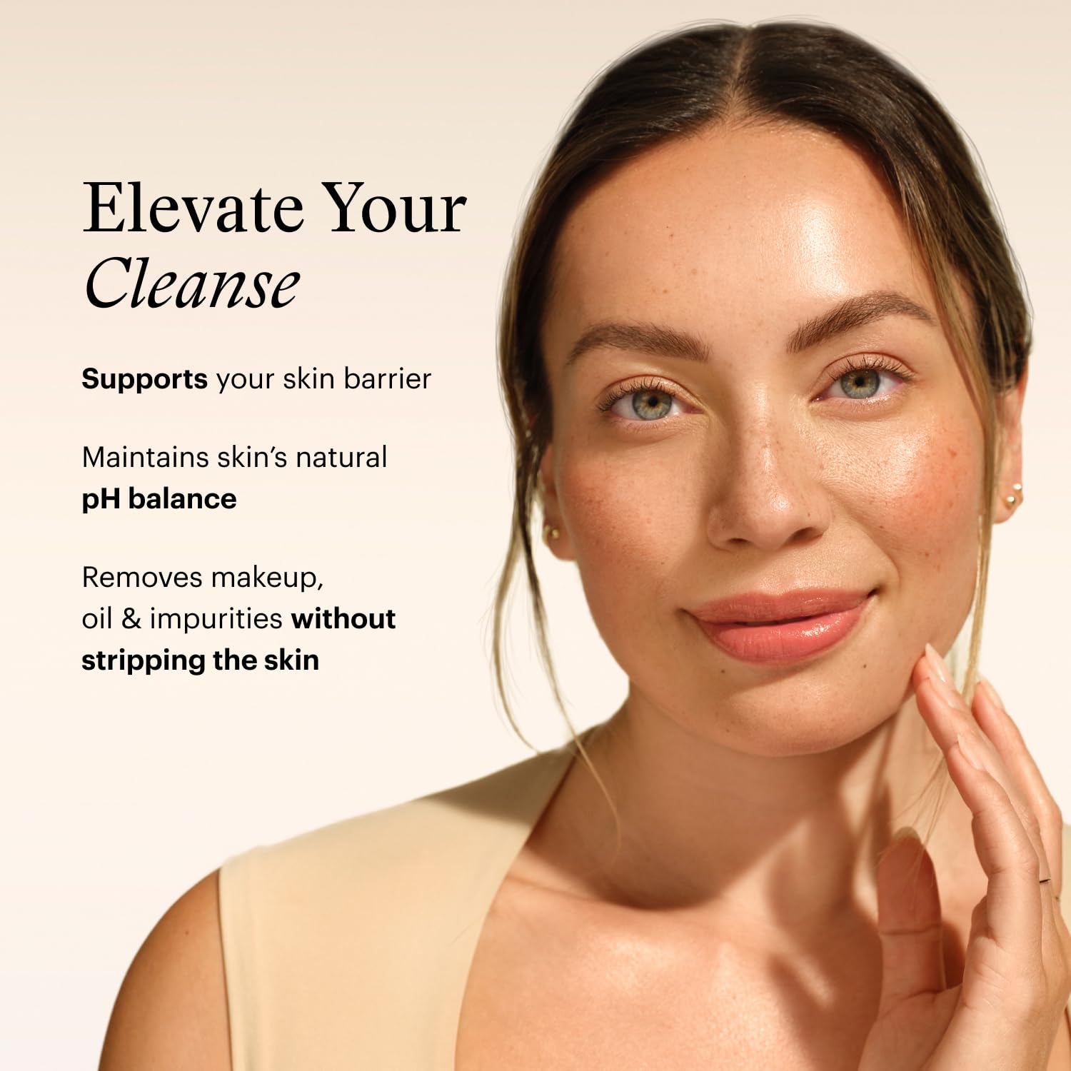 SkinMedica HA5 close-up of dense foam texture demonstrating gentle cleanse