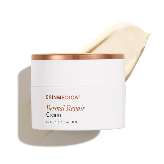SkinMedica front jar packaging showing product and brand benefits