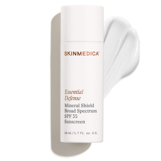 SkinMedica front packaging showing SPF 35 protection and clinical look