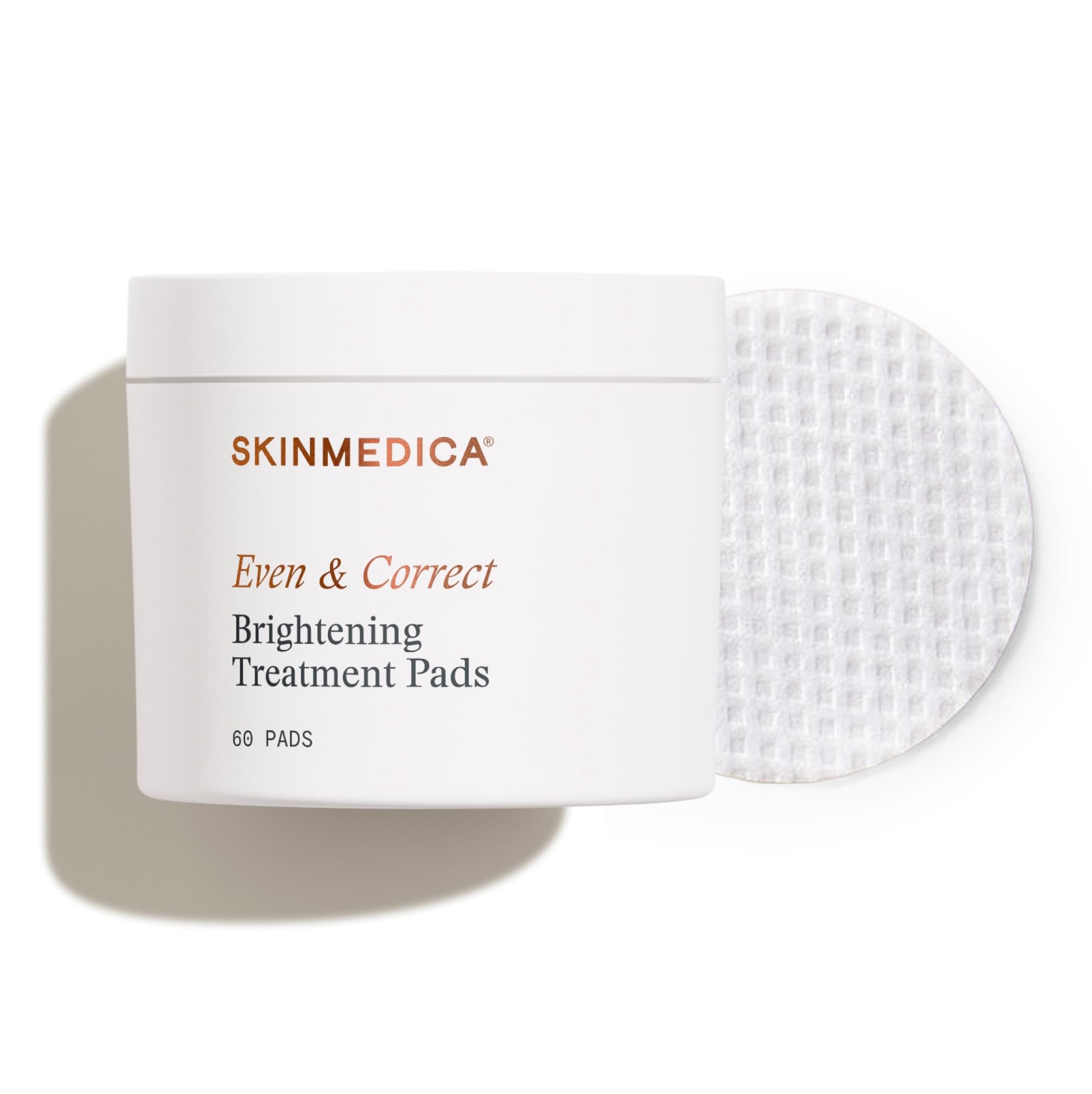 SkinMedica front packaging showing product benefits and count, enhances purchase confidence