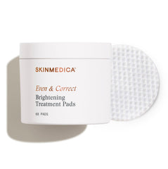 SkinMedica front packaging showing product benefits and count, enhances purchase confidence