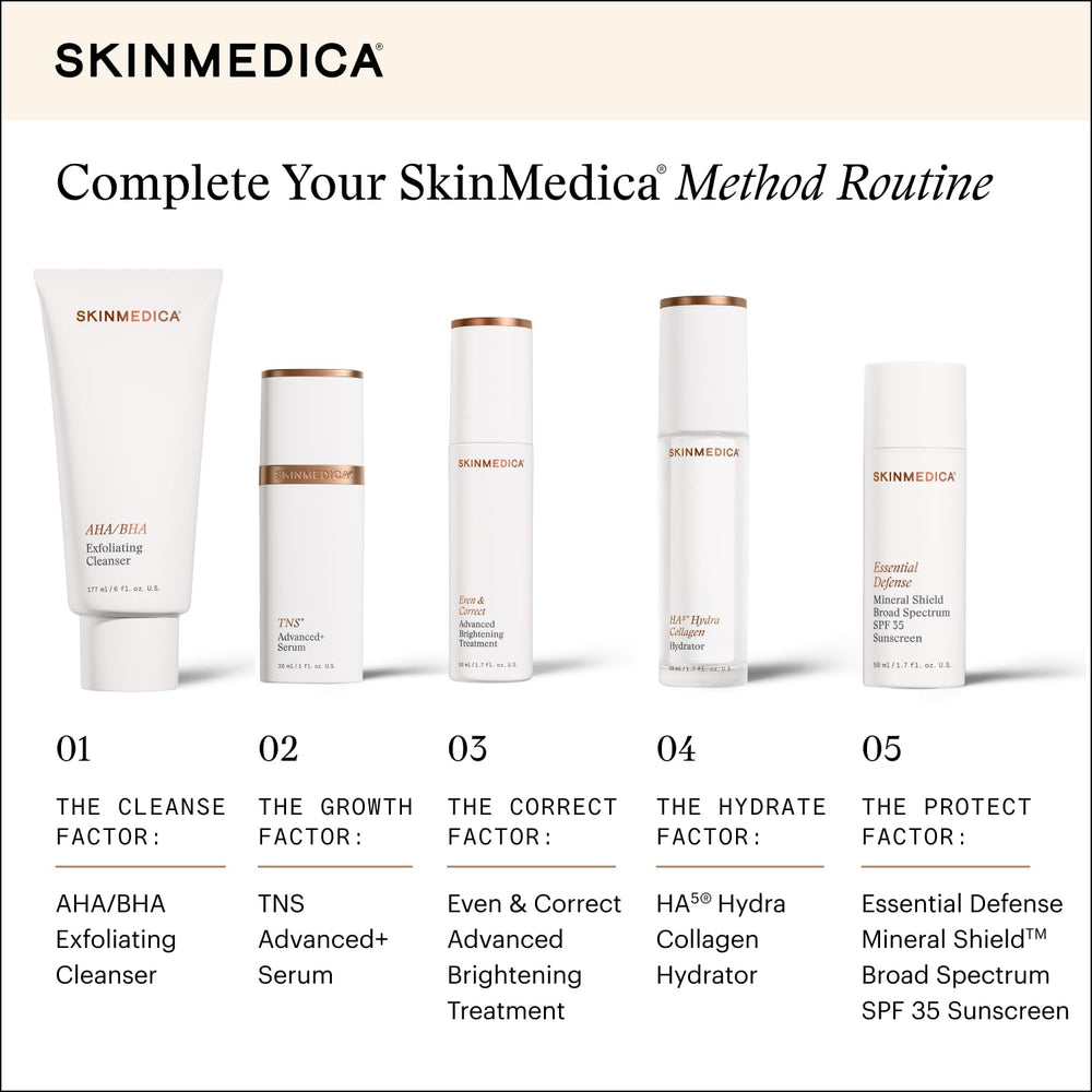SkinMedica botanical extract ingredients staged to show natural antioxidant support