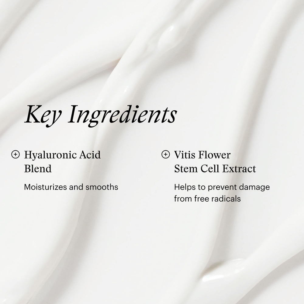Flatlay of SkinMedica cream with botanical extracts highlighting active ingredients
