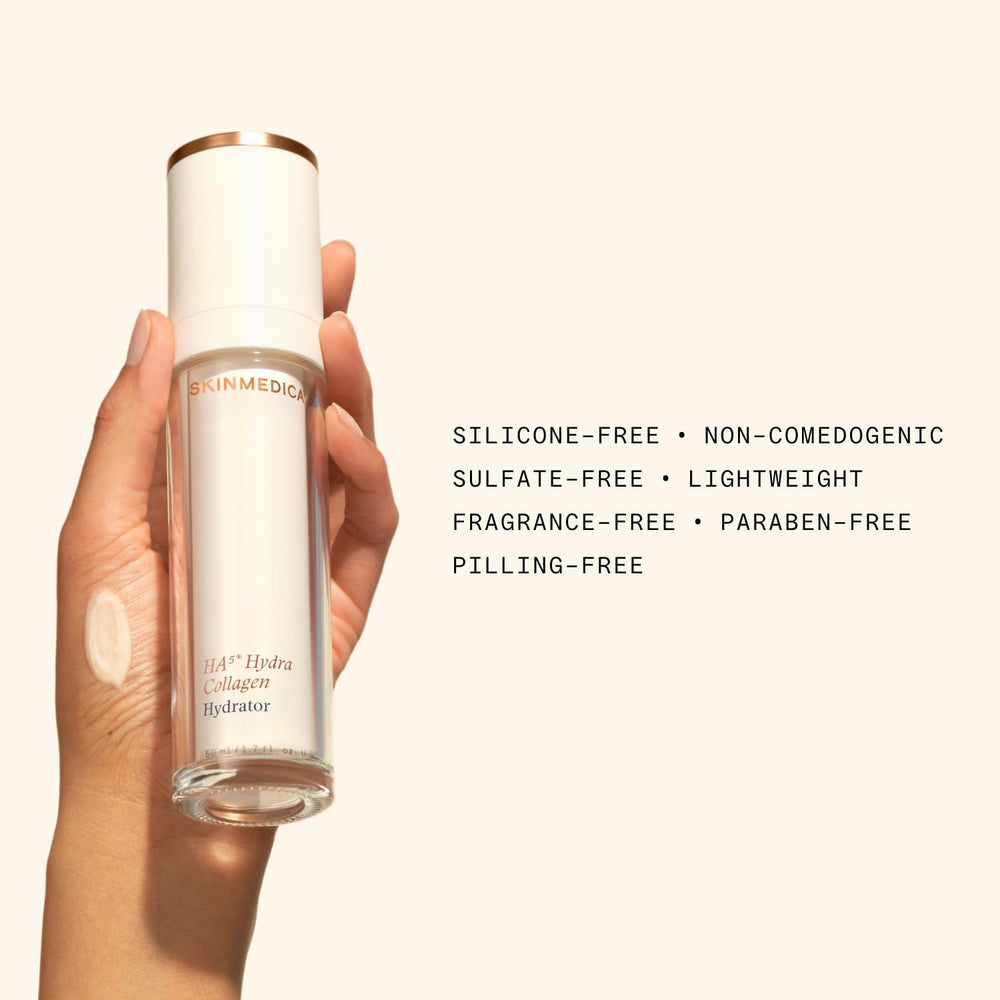 SkinMedica on bathroom vanity styled in morning routine for lifestyle appeal