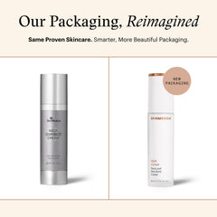 SkinMedica tube top detail highlighting precise dispensing benefit