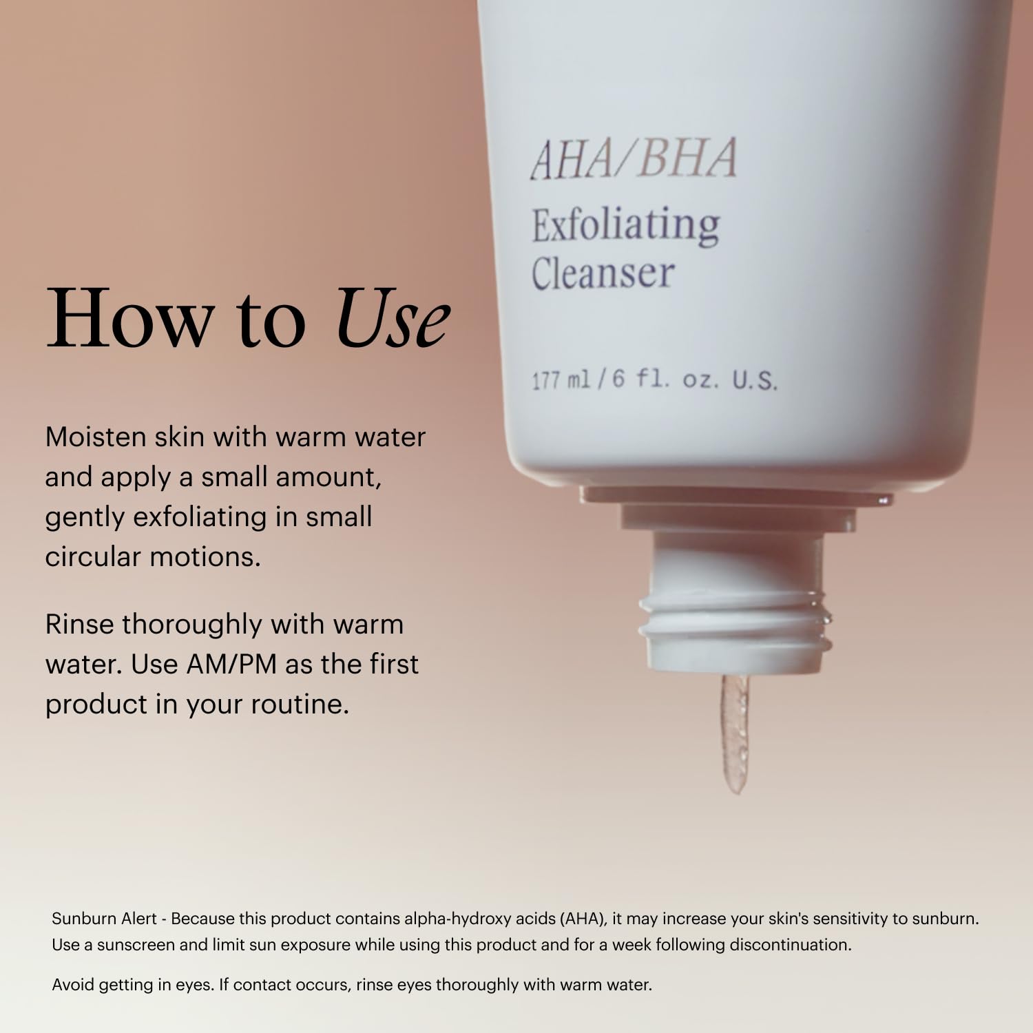 SkinMedica bottle on bathroom counter illustrating daily routine