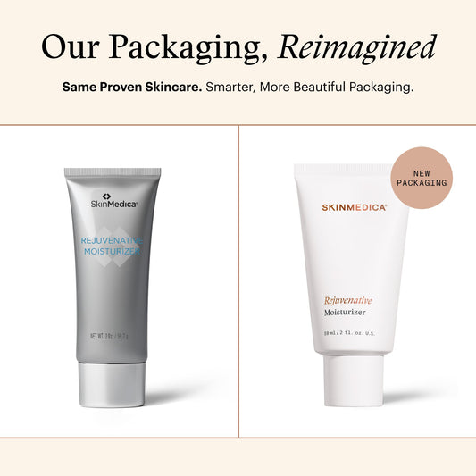 SkinMedica cream open jar texture showing rich formula for deep hydration