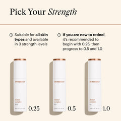 SkinMedica serum on fingertips showing easy spreadability and smoothing benefit