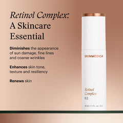 SkinMedica close-up of serum texture showing lightweight, absorbent finish benefit