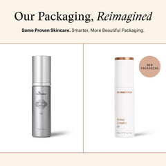 SkinMedica dispensing pump delivering precise dose for controlled application