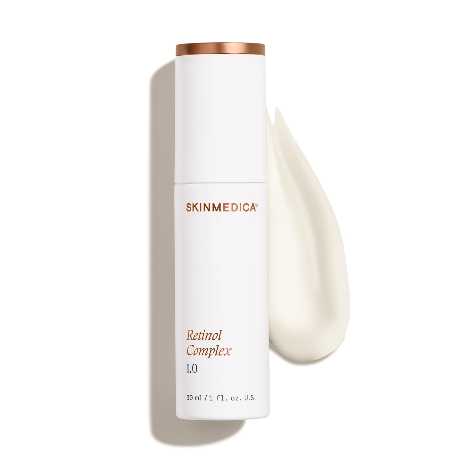 SkinMedica front packaging showing serum bottle and clear labeling benefits