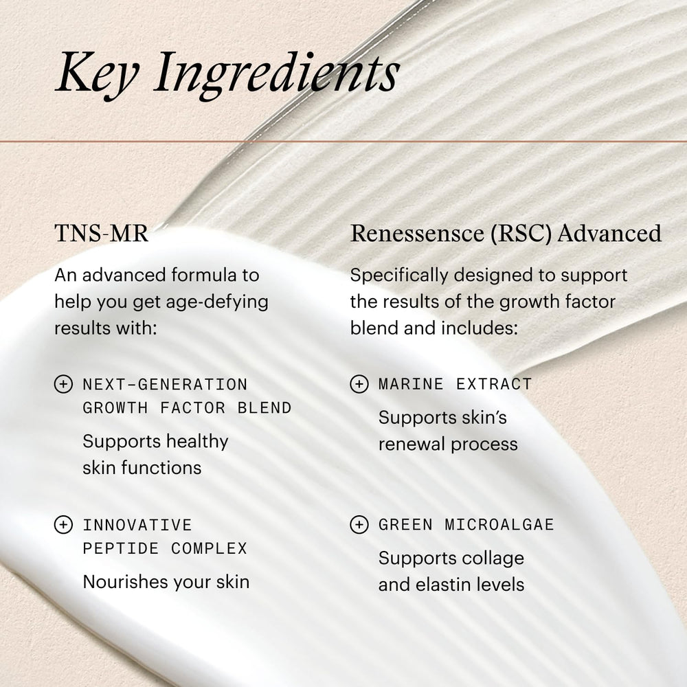 SkinMedica applying serum along jawline demonstrating improved texture and tone