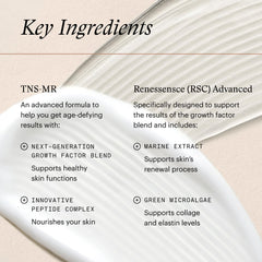 SkinMedica applying serum along jawline demonstrating improved texture and tone