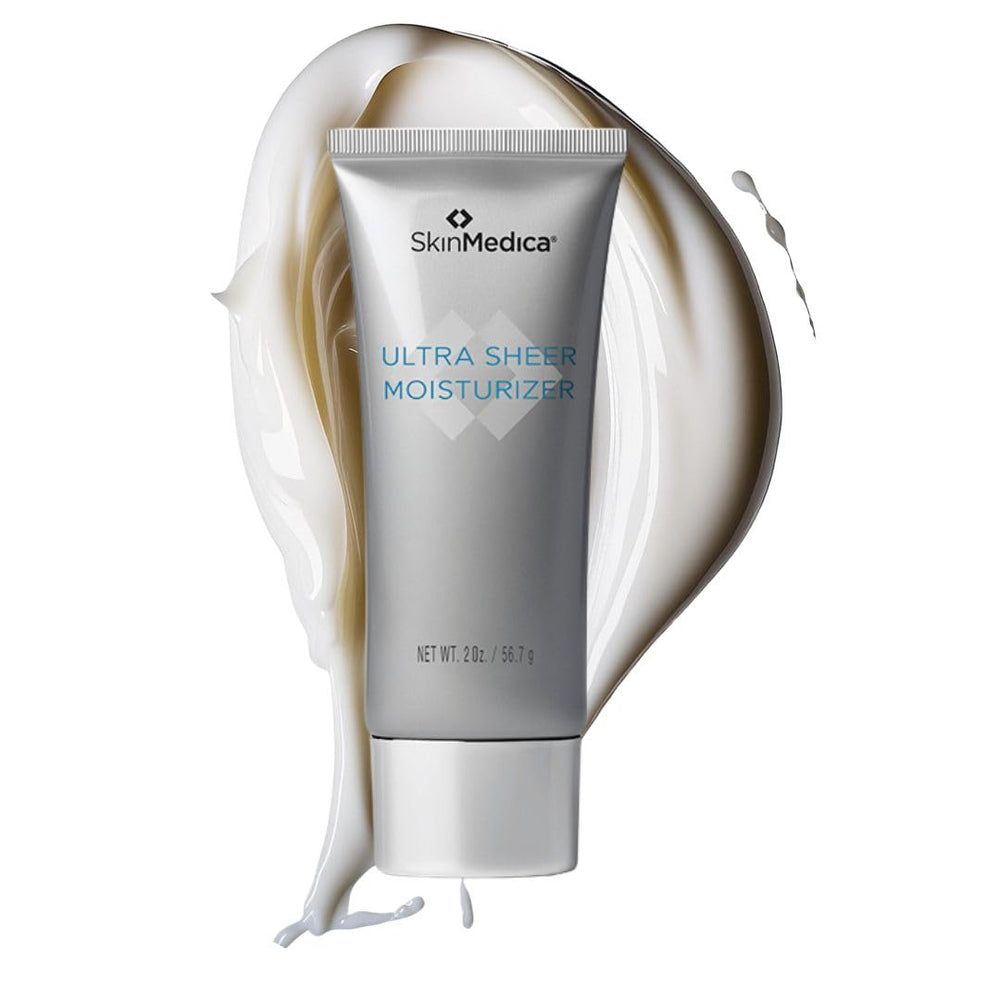 SkinMedica jar front packaging showing product and size, highlights easy dispensing