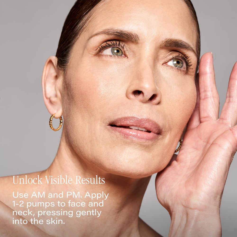 SKINN ingredient label detail showing active ingredients and benefits