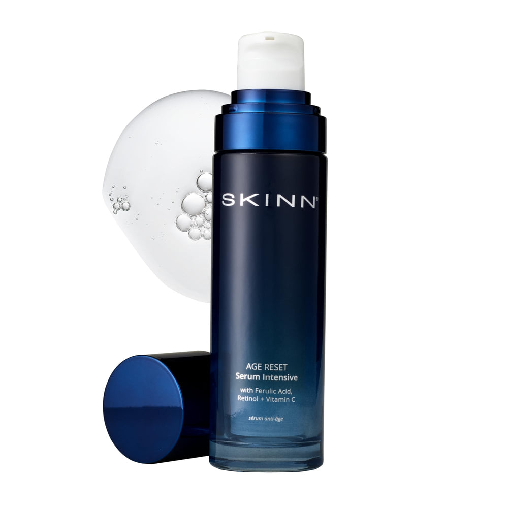 SKINN front bottle view showing packaging and immediate shelf appeal